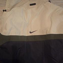 Vintage Nike ACG Green Ninja Sherpa Fleece Balaclava Hoodie Sweatshirt Bomber XL