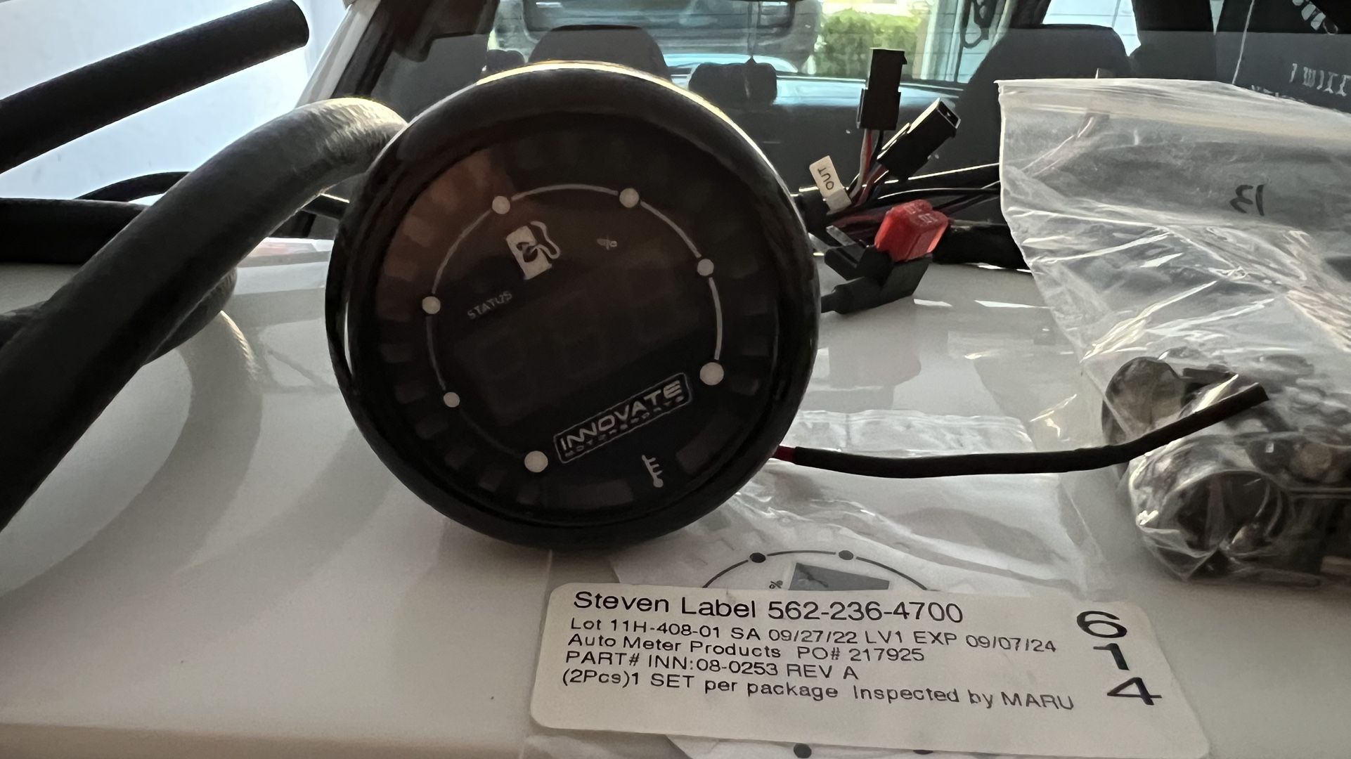 Innovate Motorsports Ethanol % And Temp Gauge Kit