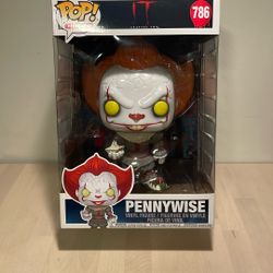 BRAND NEW Funko Pop! IT Pennywise #786 Vinyl Figure 10''