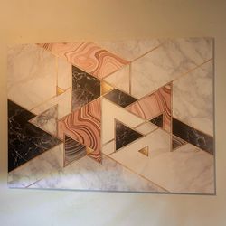 Large Abstract Printed Canvas Wall Art Home Decor