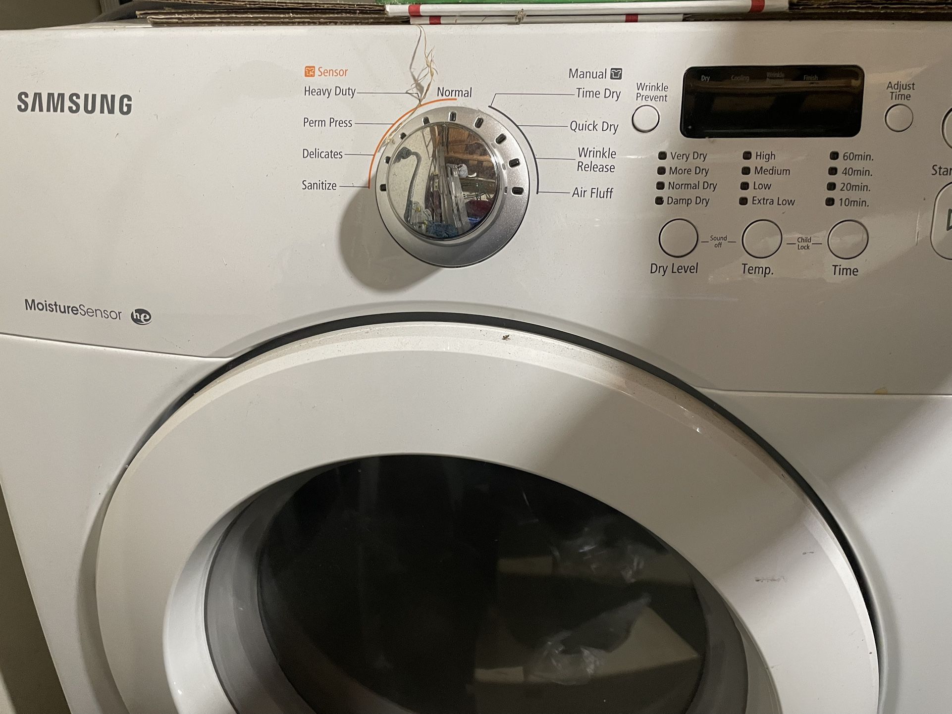 Samsung Stackable Front Load H.E. Washer and Electric Dryer! Steam & Sanitize! Low Miles! Clean!
