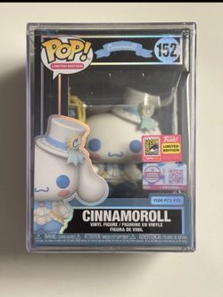 Funko Sdcc 2026 LE 1500 Cinnamoroll Hardstack & Official Sticker In Hand!