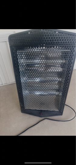Midea 1500 w Quartz indoor electric space Heater black