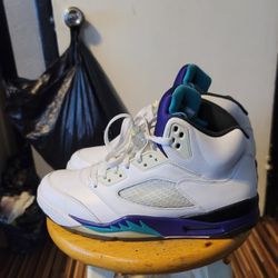 Jordan 5 Grape 100% AUTHENTIC Great Cond Sz 9.5 $180