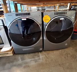 Whirlpool Front-Load Washer and Dryer Set