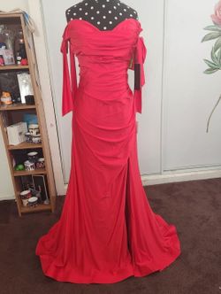 Red Evening Gown