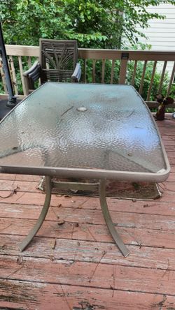 Patio / Deck Table for Six