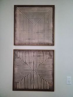 Wall art decor (2 pieces)!!!