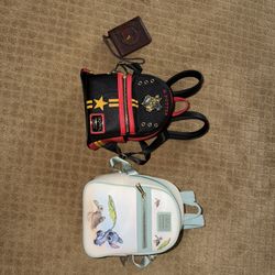 Loungefly Harry Potter Backpack & Stitch Backpack 