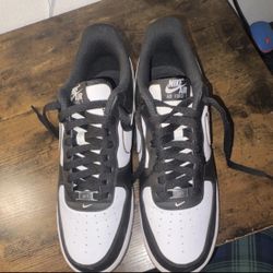 Black And White Air Force 1's Nikes