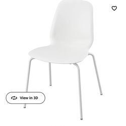 Lidas chair white