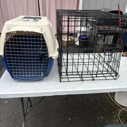     2 Dog Crates 
