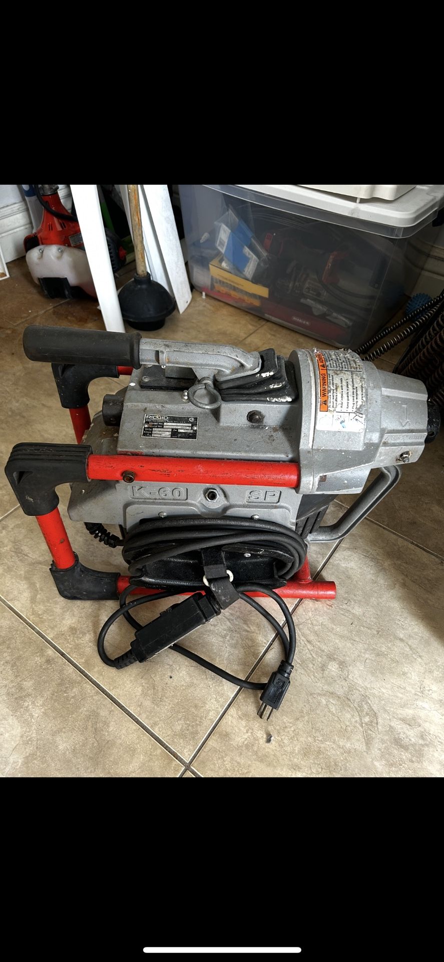 Ridgid K60 Sp Drain Cleaner