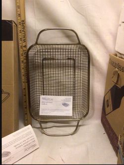 BBQ Grill Basket 🔥 PAMPERED CHEF 🔥 NEW IN BOX  📍Fathers Day Sale 📍