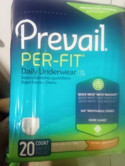 Prevail Adult Underwater/Diapers 