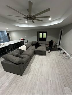 Sectional couch  (cloud)