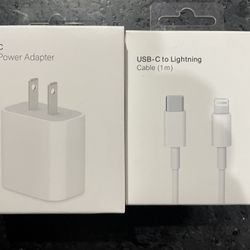 iPhone 14 Lightning Cord / Power Adapter : Fast charge 