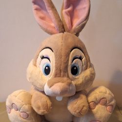 Disney's Miss Bunny Plush (Thumper's Girlfriend) From The Bambi Movie-BNWT!