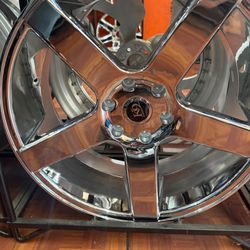 SPECIAL SALE – 22x9 K9 K15 Chrome Wheels | 6-Lug