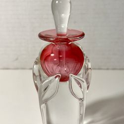 Vintage 1983 William Glasser Glass Perfume Bottle
