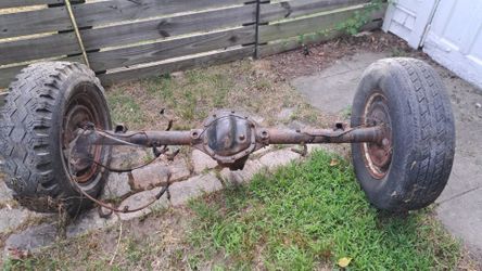 FREE REAR AXLE