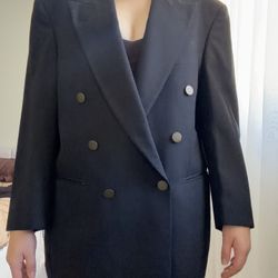 Oscar de la Renta black Tailored Jacket vintage