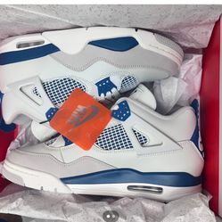 Jordan 4 Military Blue Size 10 
