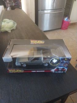 Jada Back to the Future DeLorean Time Machine Die Cast