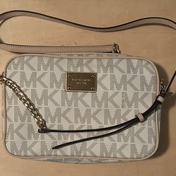 Michael Kors Tan Leather Crossbody Bag