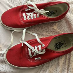 Red Vans