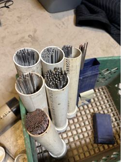 Welding rod lot