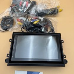 Android car media radio player with backup camera 