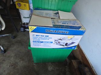 Workforce 7,wet Tile Saw 
