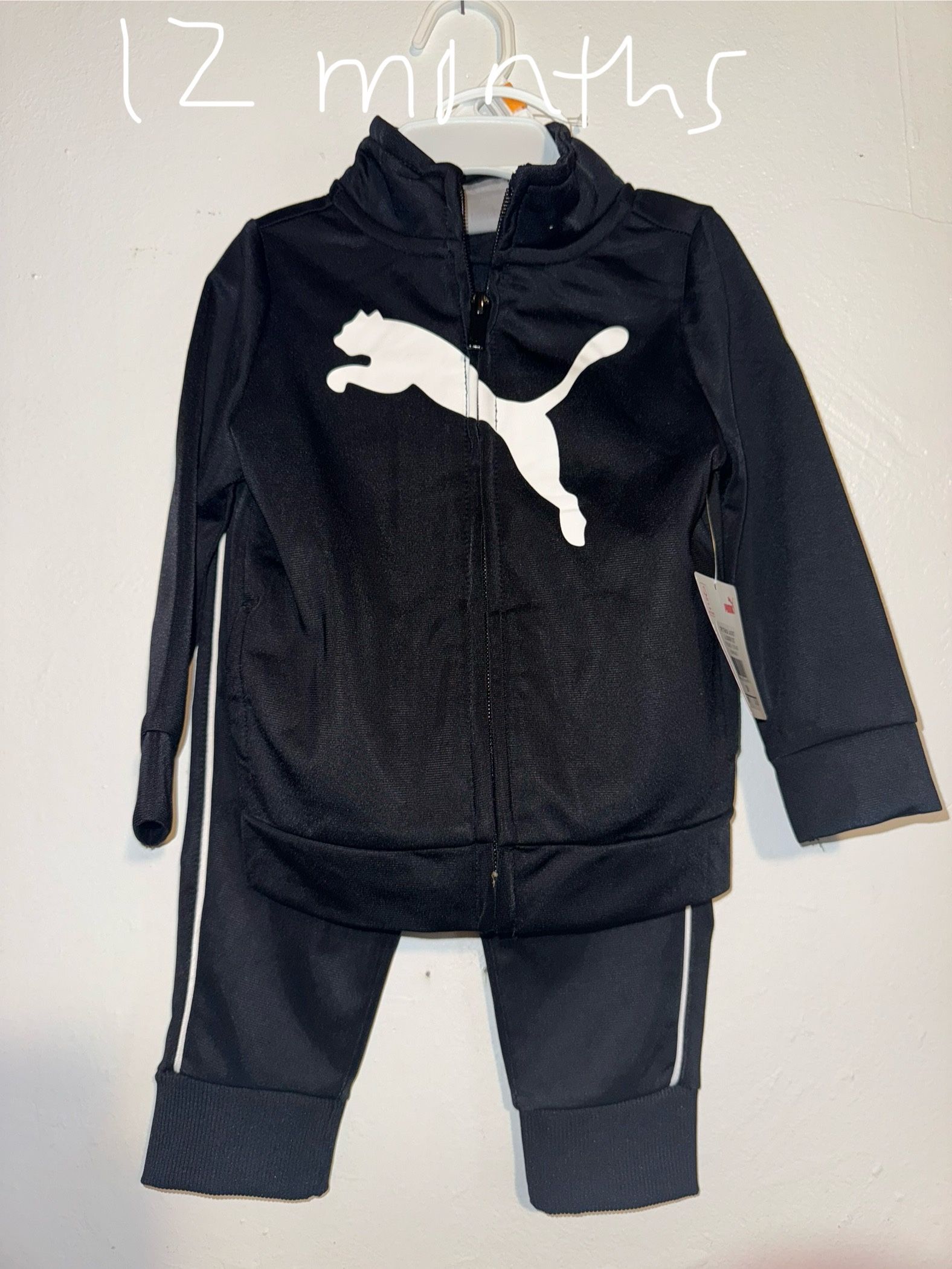 12 Months Baby Jumpsuit Puma Set