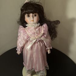 Glass Doll Authentic Collectible 