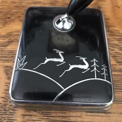 Art Deco Sheaffers Pen Holder With Pen