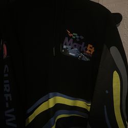 Market paint Dept hoodie ‘black’