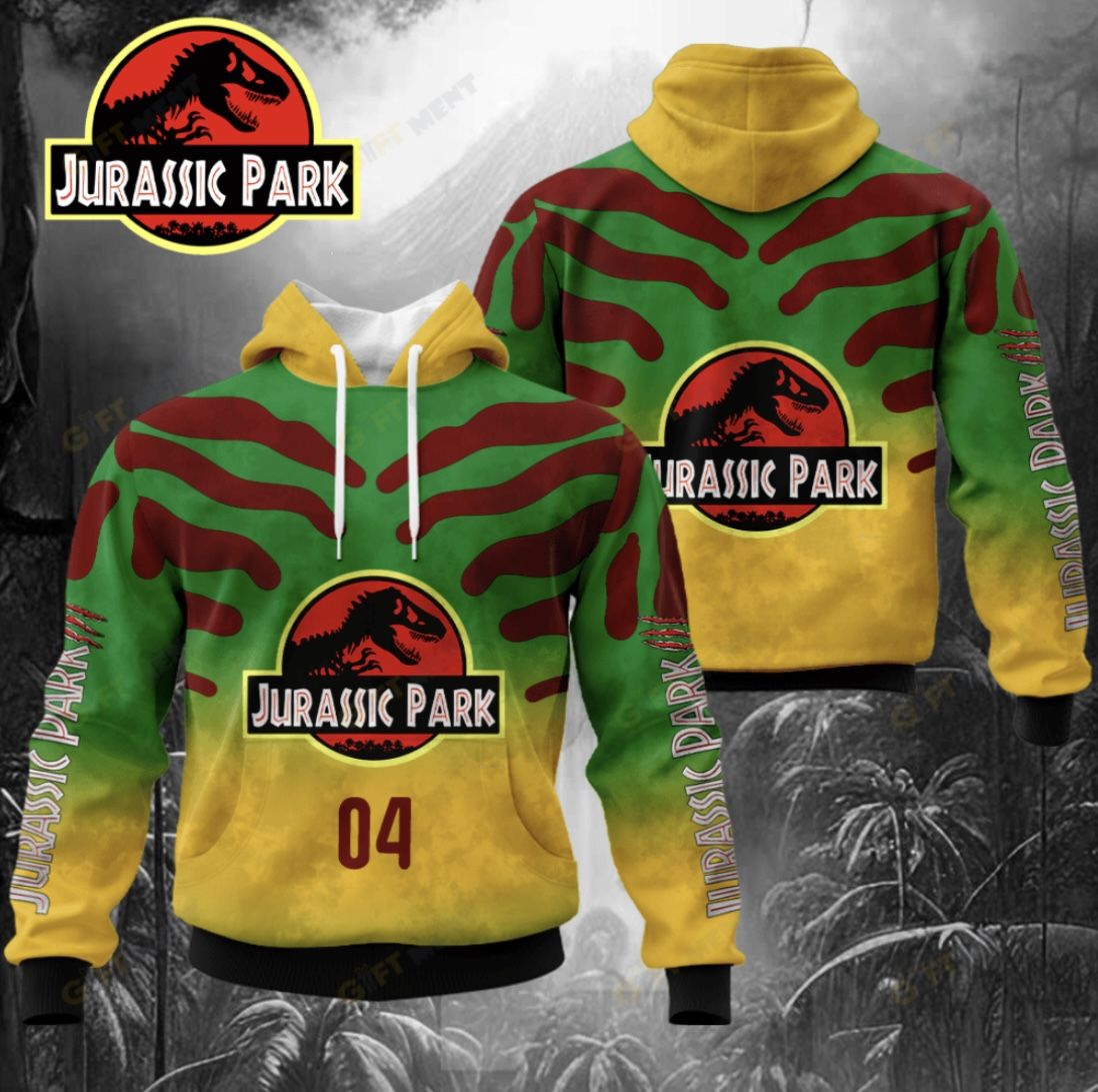 Jurassic park world 3d hoodie size 3X