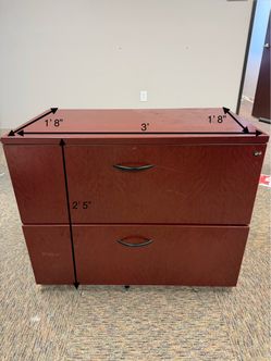 2 Drawer Lateral File cabinet