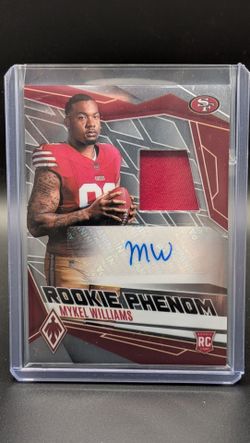 2025 Phoenix Mykel Williams Rookie Phenom Auto Jersey /249 49ers