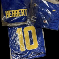 Chargers Mens And Womens Mack Herbert Allen Jerseys Size Small-7x See Prices 