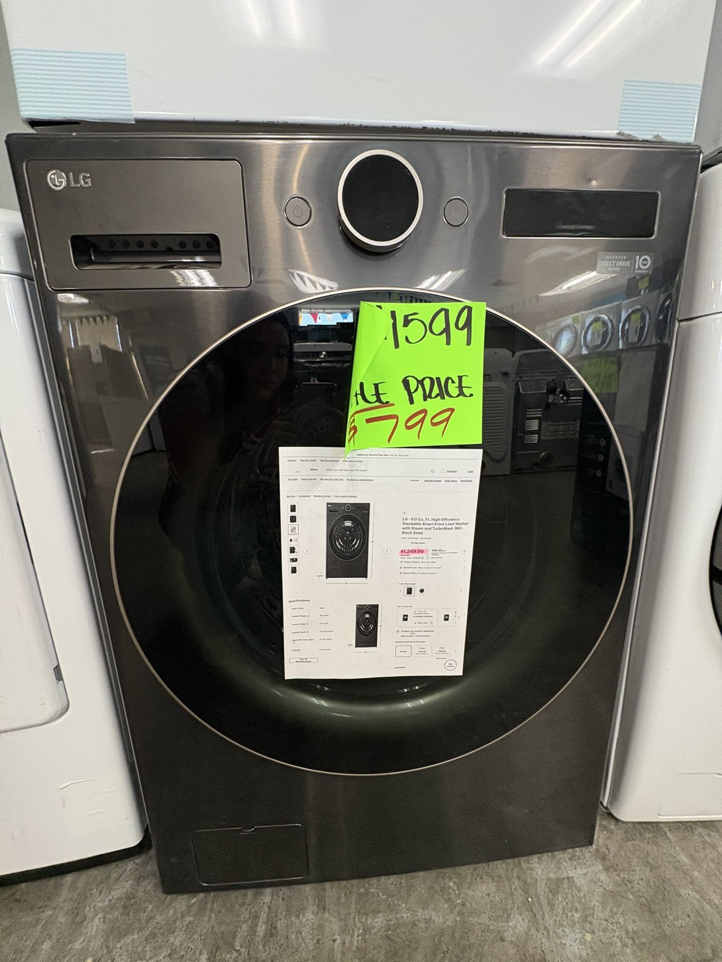 Lg Washer On Sale Front Load
