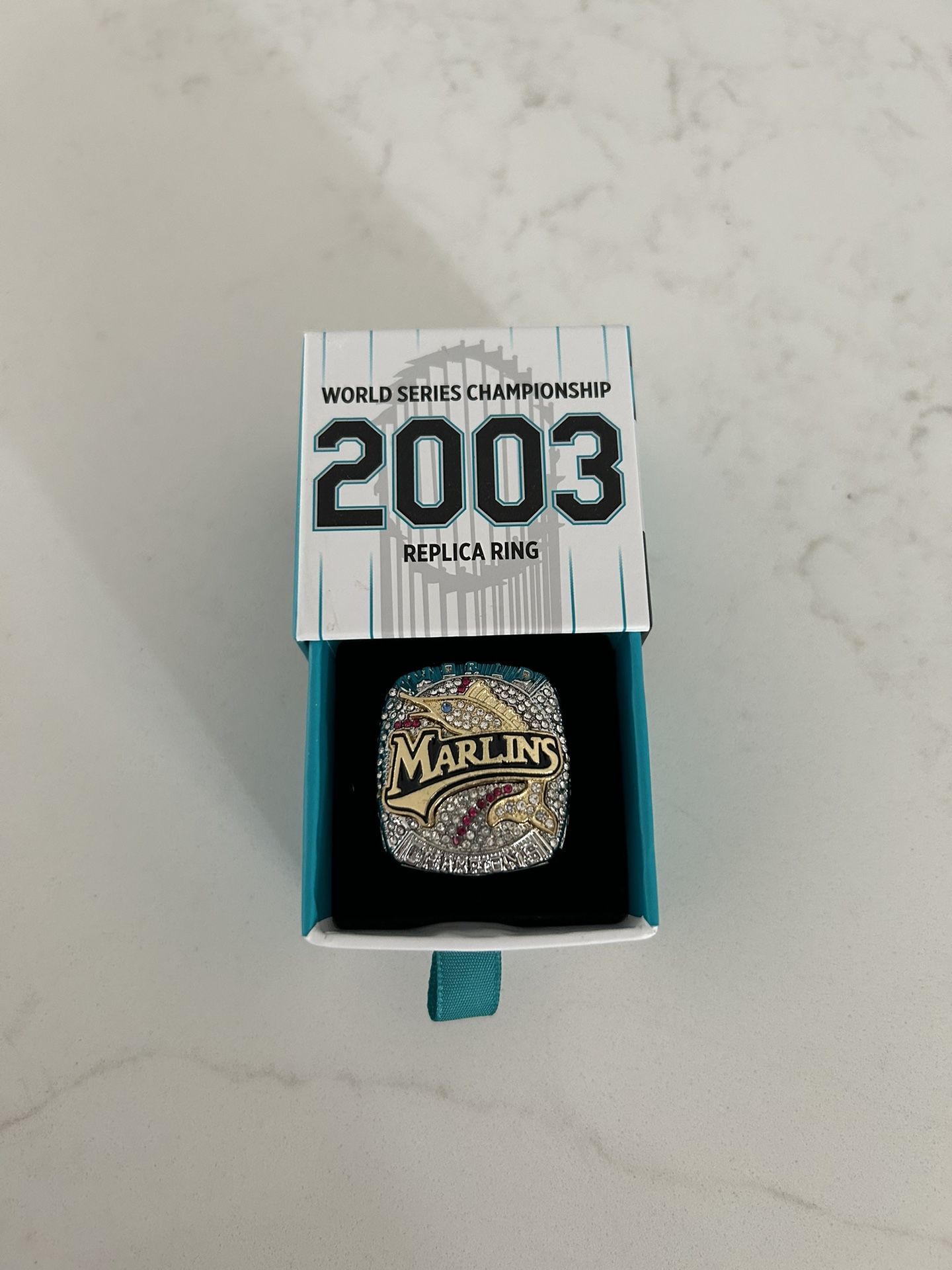 2003 Florida Marlins Replica Ring