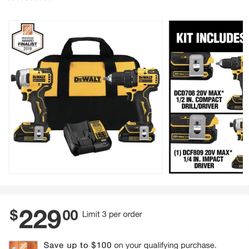 Dewalt Drill Set