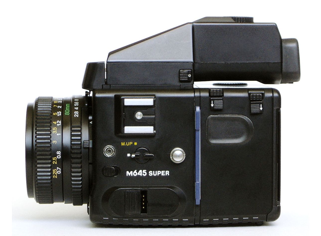 Mamiya 645 Super Mint Complete Set W/steel Case