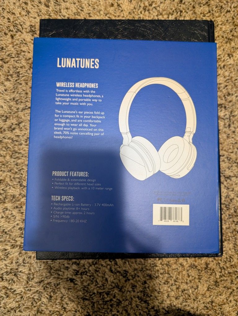 Brand New Over the head ear wireless headphones