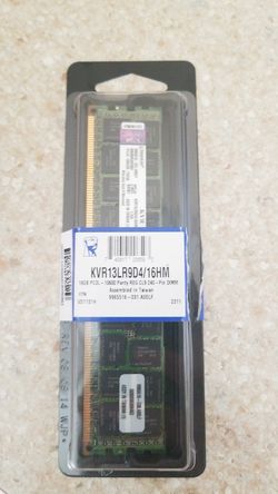 Kingston 16gb DDR3 SDRAM