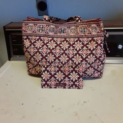 Pre-owned Vera Bradley Purse And Wallet 