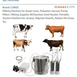 Cow/ Goat Milking Machine 