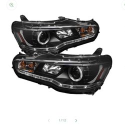 Spyder Headlights Evo X 